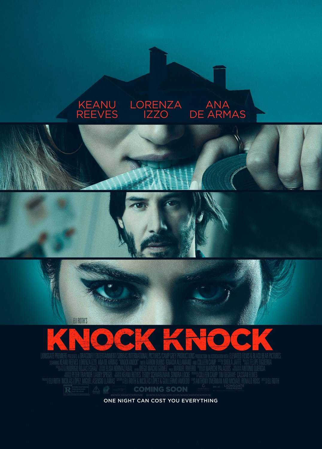 ดูหนังออนไลน์ฟรี Knock Knock (2015) ล่อมาเชือด