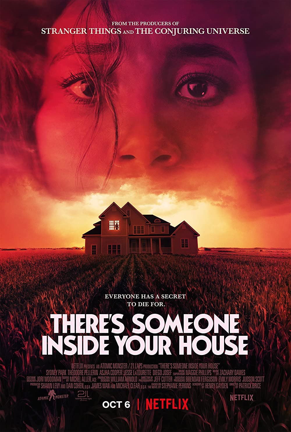 ดูหนังออนไลน์ฟรี There s Someone Inside Your House (2021)  ใครอยู่ในบ้าน